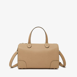 BABILA BOSTON SMALL BAG-BEIGE CACHEMIRE