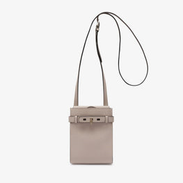 BRERA B-TRACOLLINA SLIM CROSSBODY MICRO BAG-NUDE
