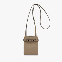 (VIP 전용제품) BRERA B-TRACOLLINA SLIM CROSSBODY MICRO BAG-OYSTER