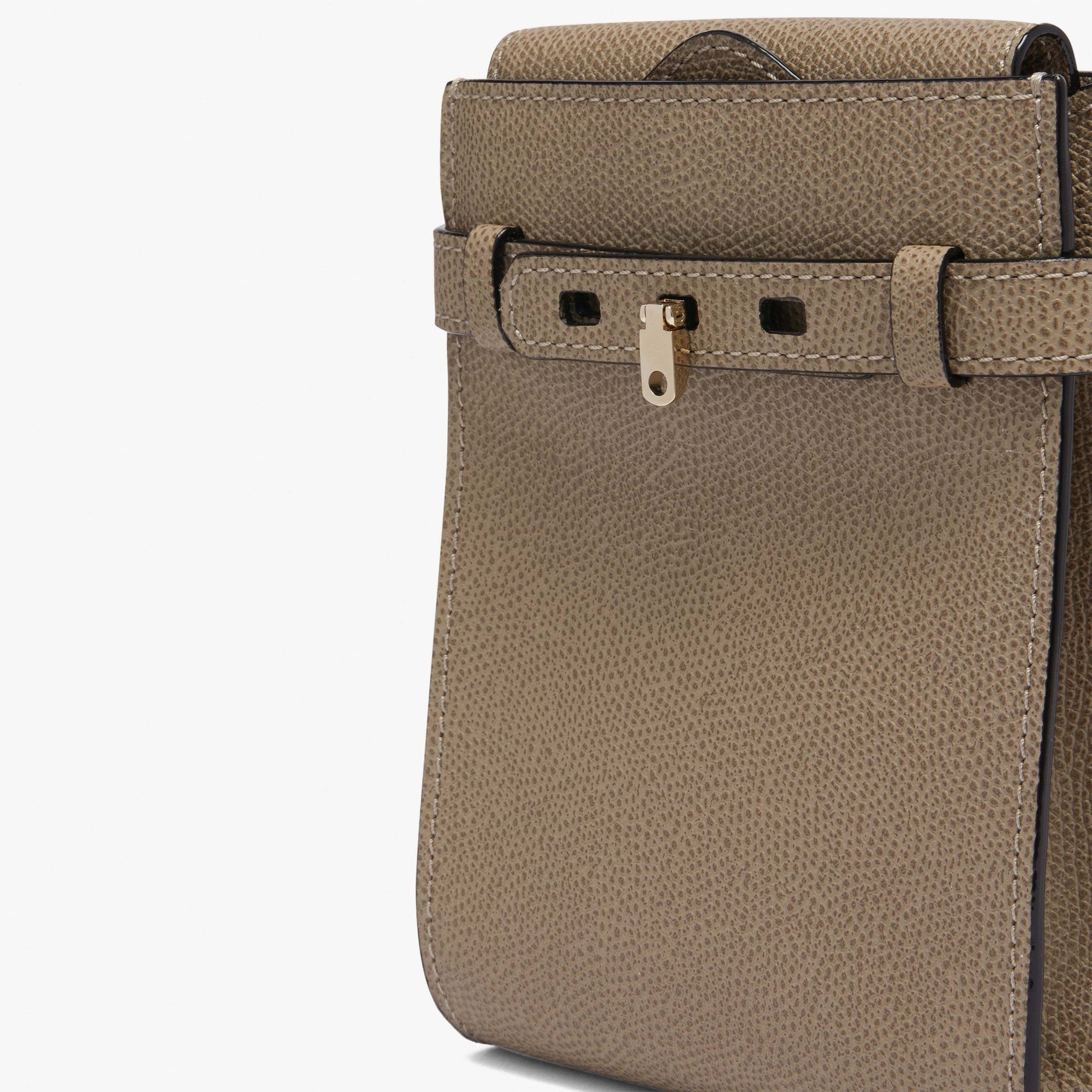 (VIP 전용제품) BRERA B-TRACOLLINA SLIM CROSSBODY MICRO BAG-OYSTER