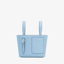 SOFT BUCKET MICRO BAG-CERULEAN BLUE