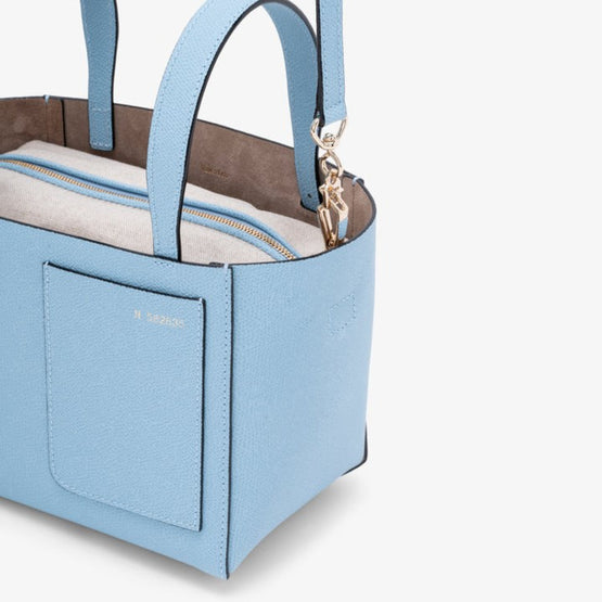 SOFT BUCKET MICRO BAG-CERULEAN BLUE