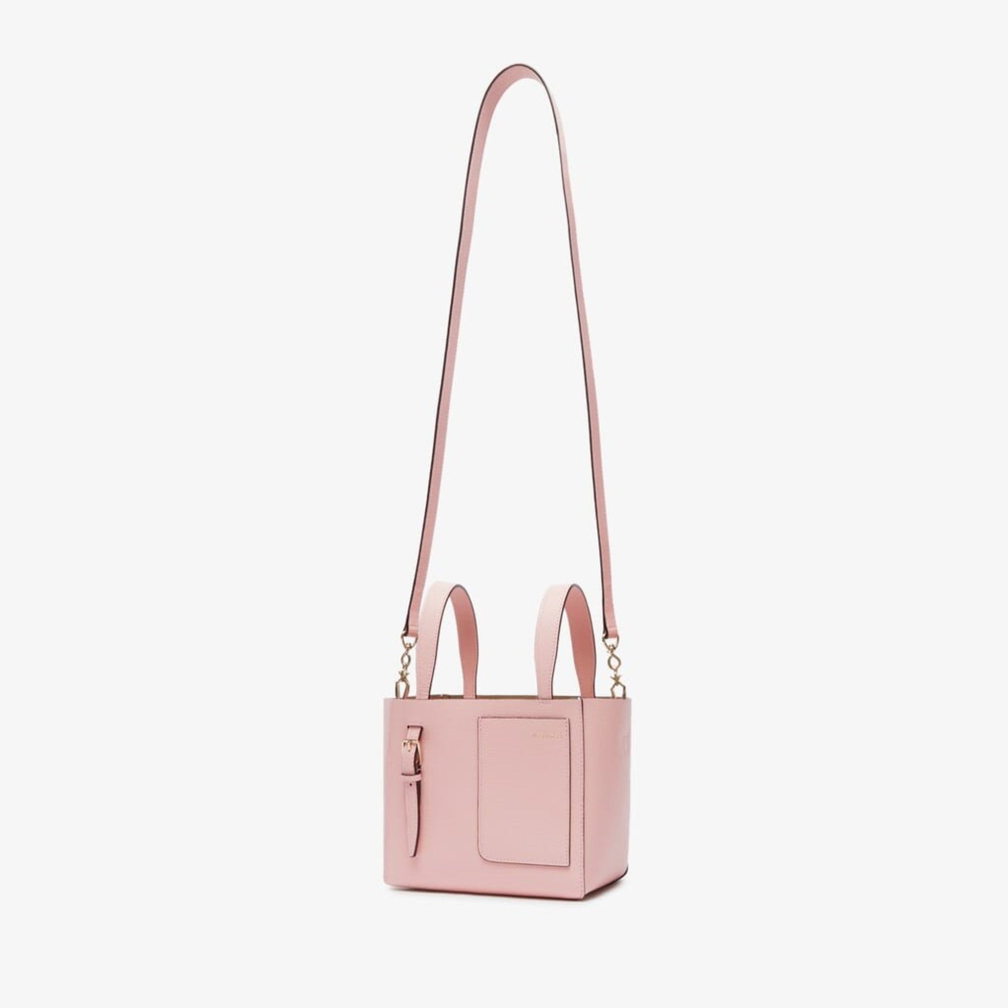 SOFT BUCKET MICRO BAG-PEONY