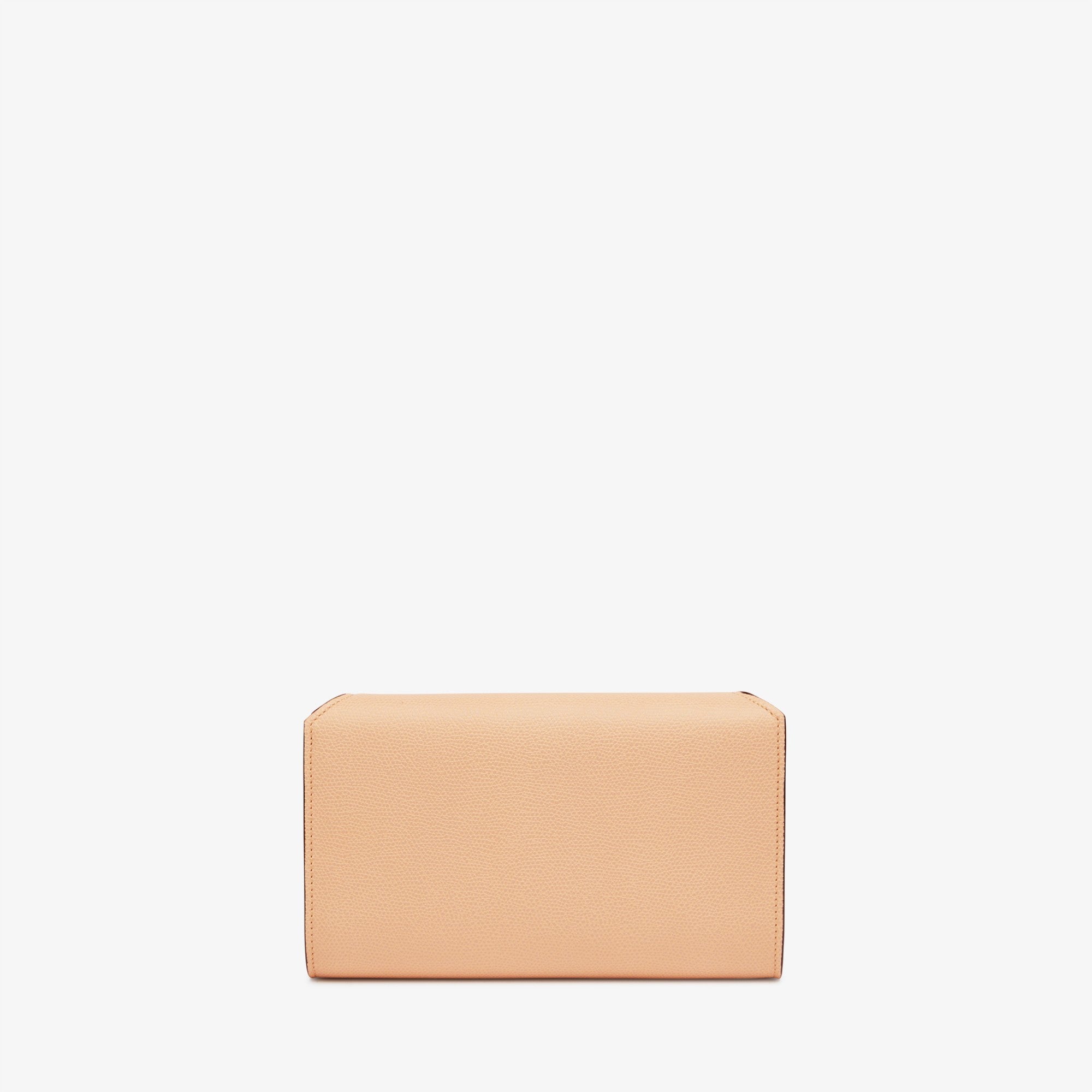 NOLO CLUTCH WITH CHAIN-POWDER PINK