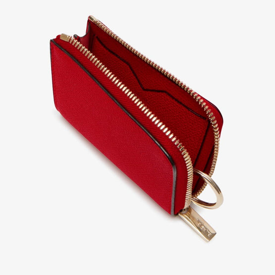 KEY HOLDER ZIP AROUND-RED