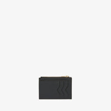 CARD HOLDER 3CC WITH ZIP-NAVY BLUE