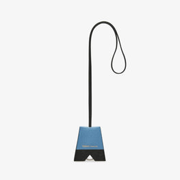 KEY HOLDER WITH LANYARD-NEBULA BLUE/BLACK