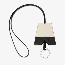 KEY HOLDER WITH LANYARD-PERGAMENA/BLACK