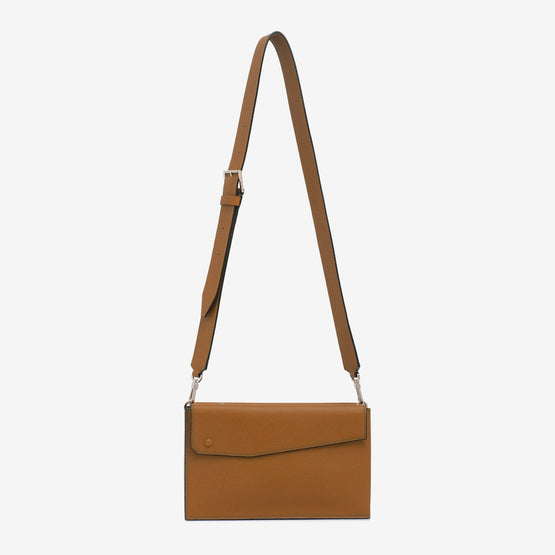 POCKET CROSSBODY BAG-HAVANA