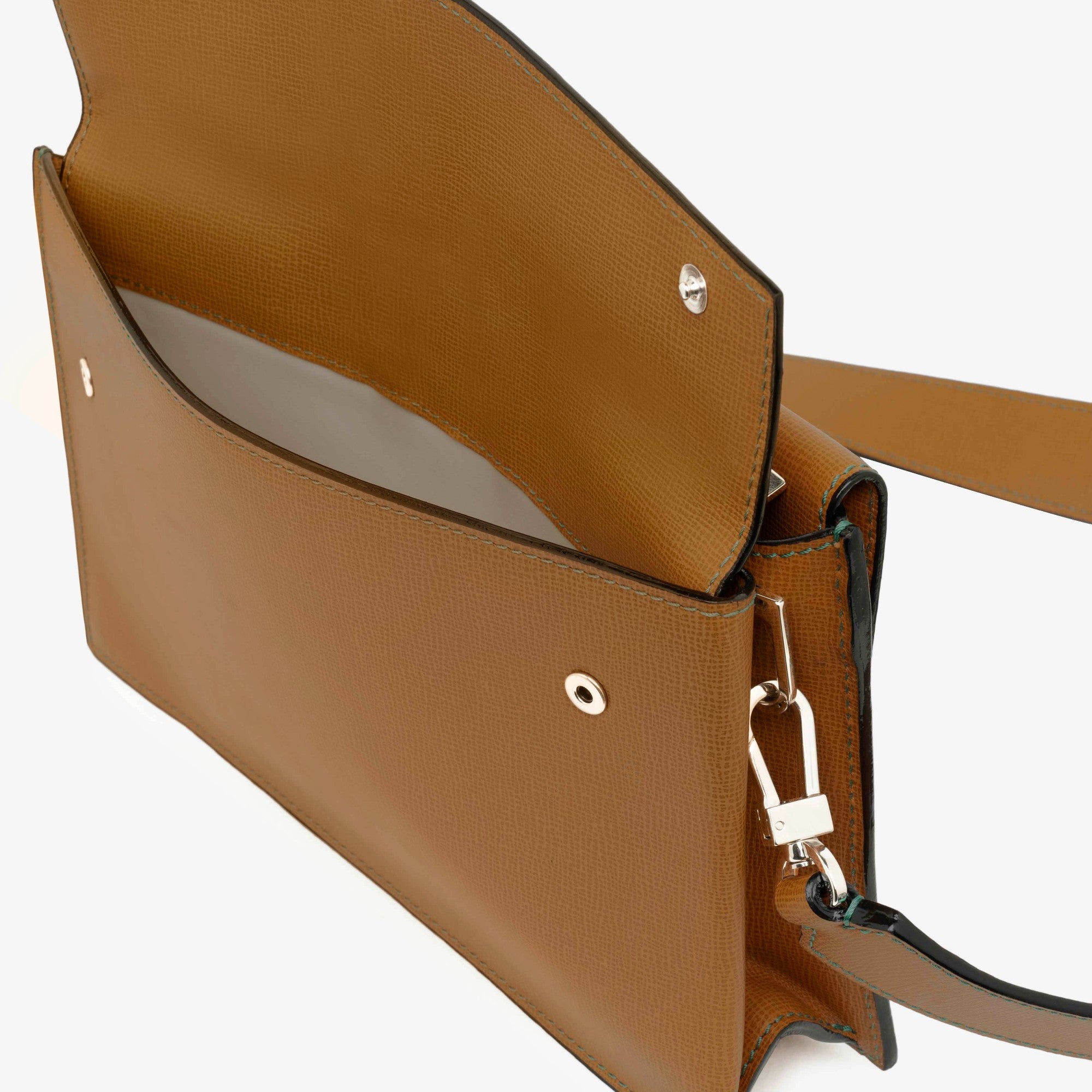 POCKET CROSSBODY BAG-HAVANA