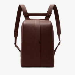 V-LINE BACKPACK-COFFEE BROWN