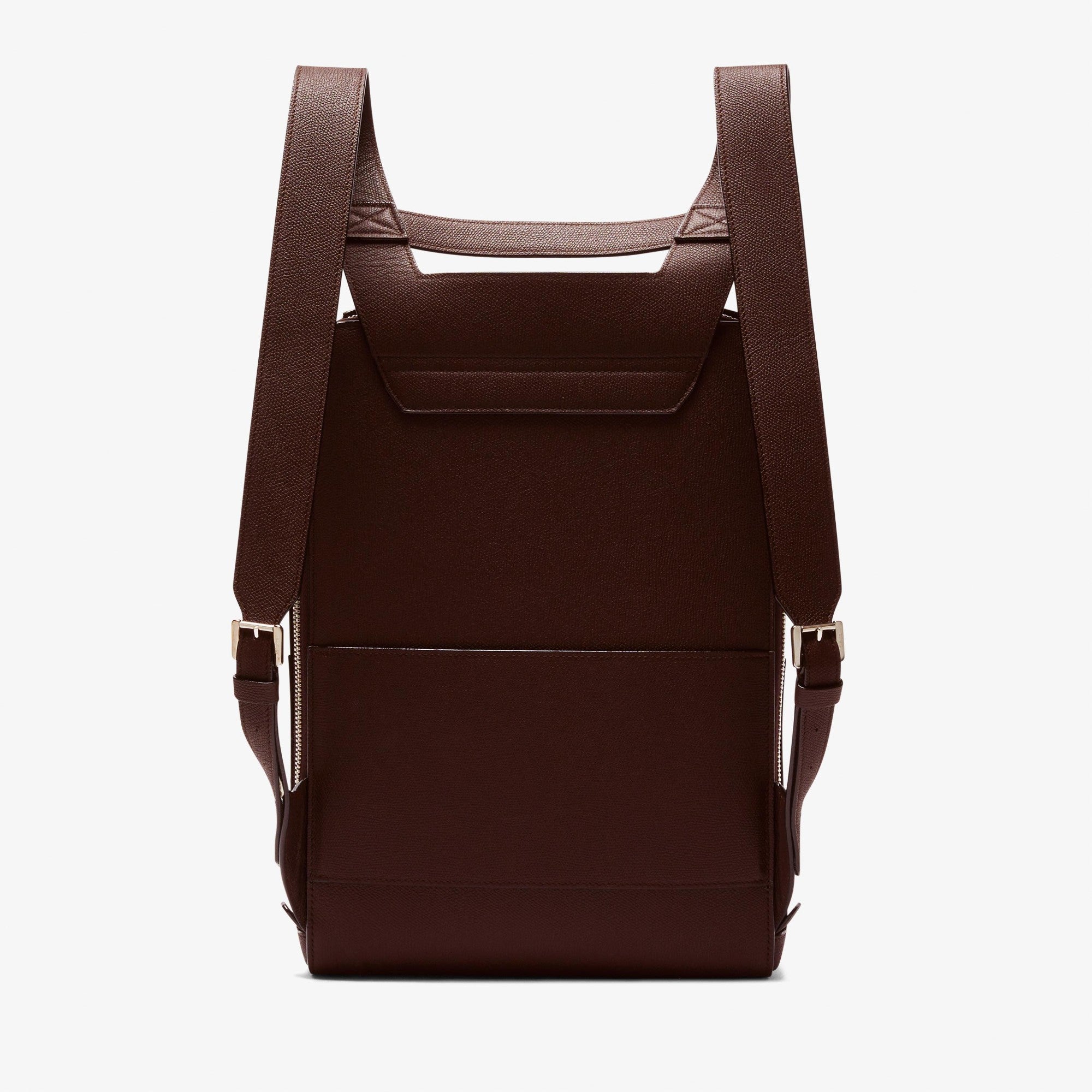 V-LINE BACKPACK-COFFEE BROWN