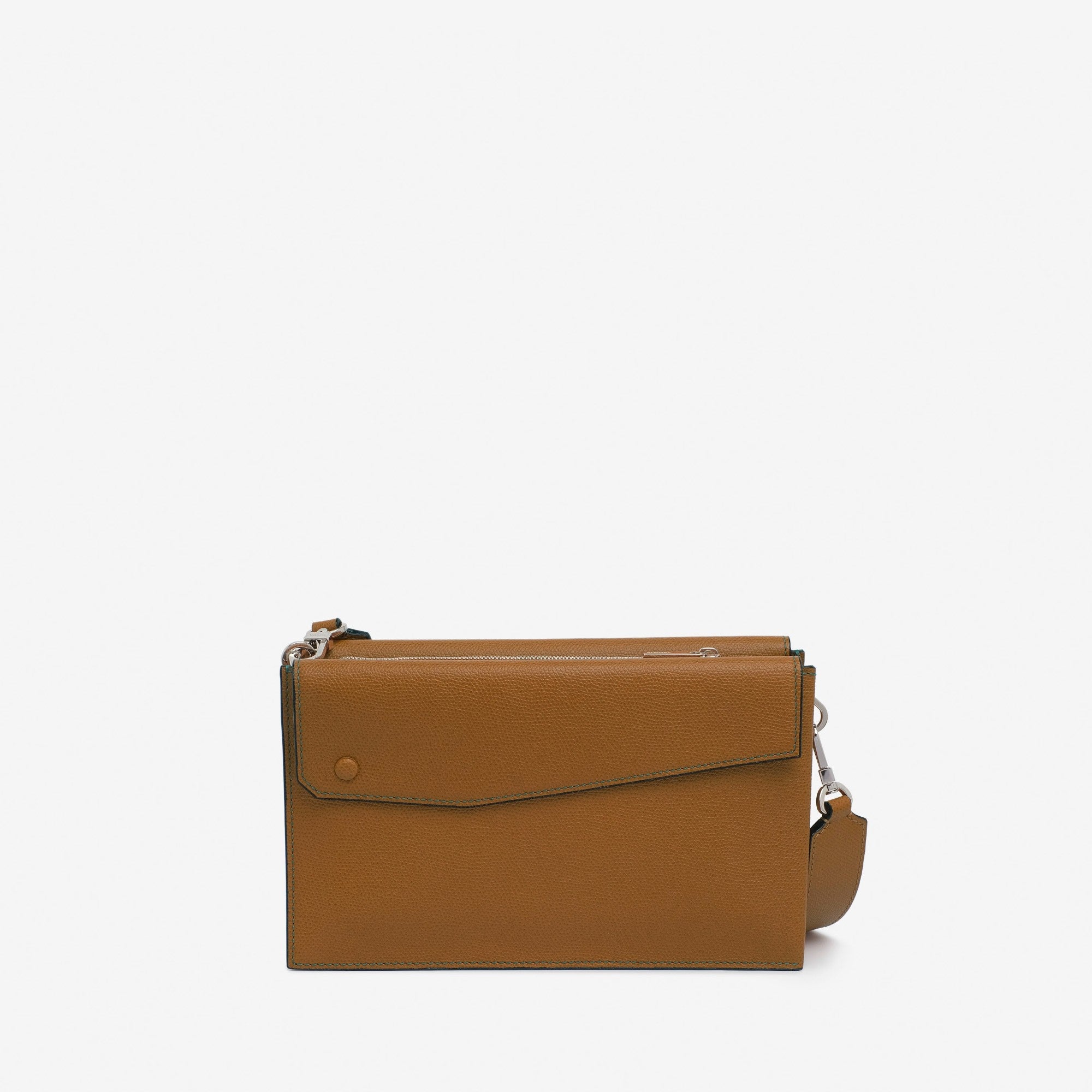 POCKET CROSSBODY BAG-HAVANA