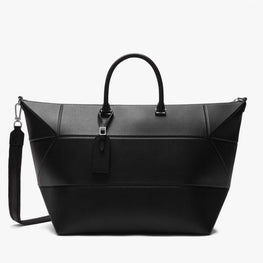 POLYHEDRAL TRAVEL BAG-BLACK