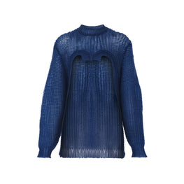 테크니컬 니트 리컨스트럭티드 스웨터