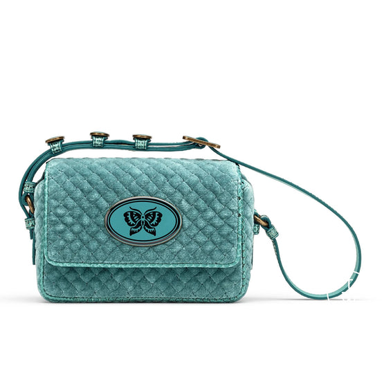 CROSS-BODY BAG - AQUA/AQUA