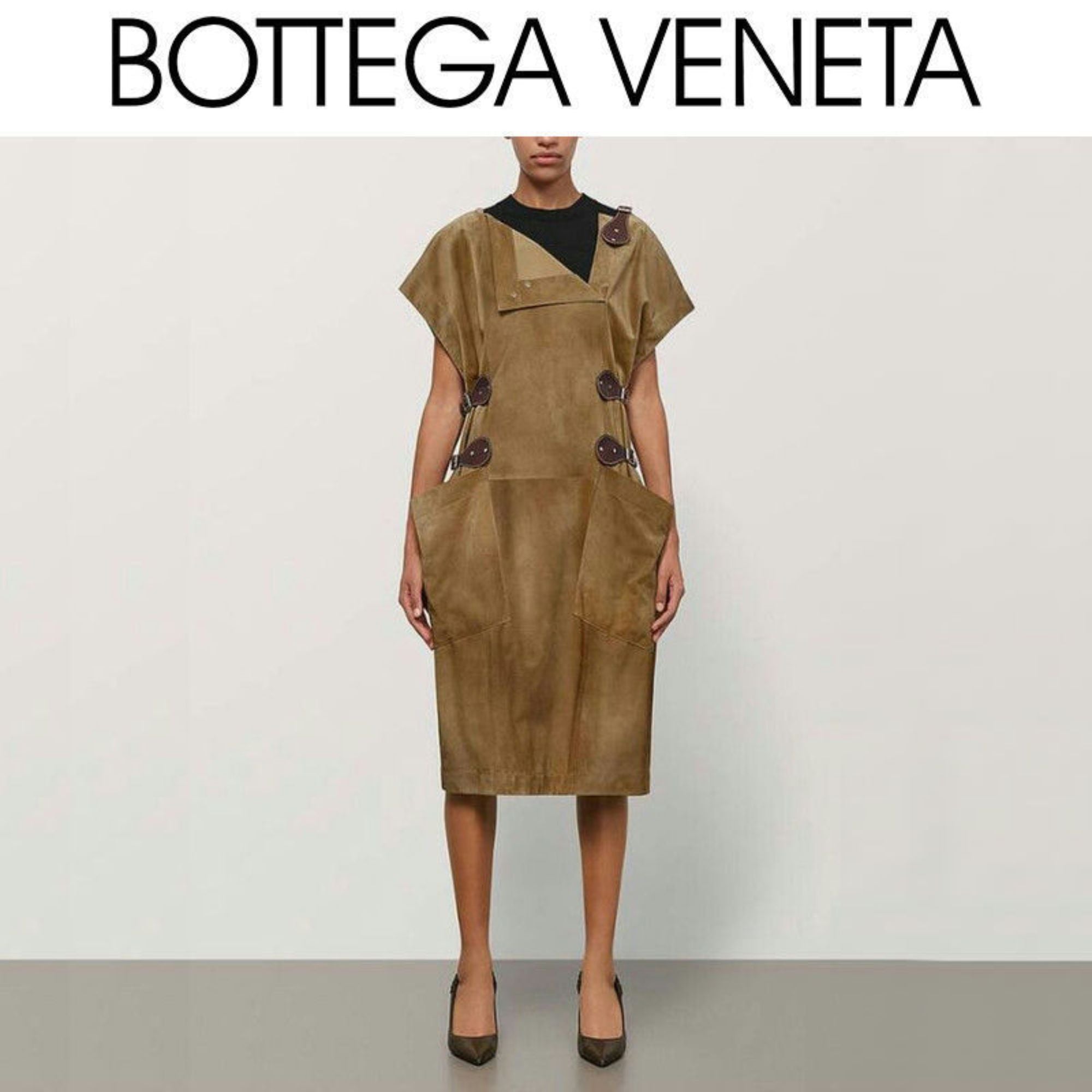 LEATHER - CAMEL/DARK BAROLO