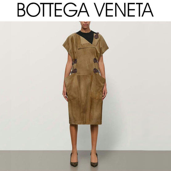 LEATHER - CAMEL/DARK BAROLO