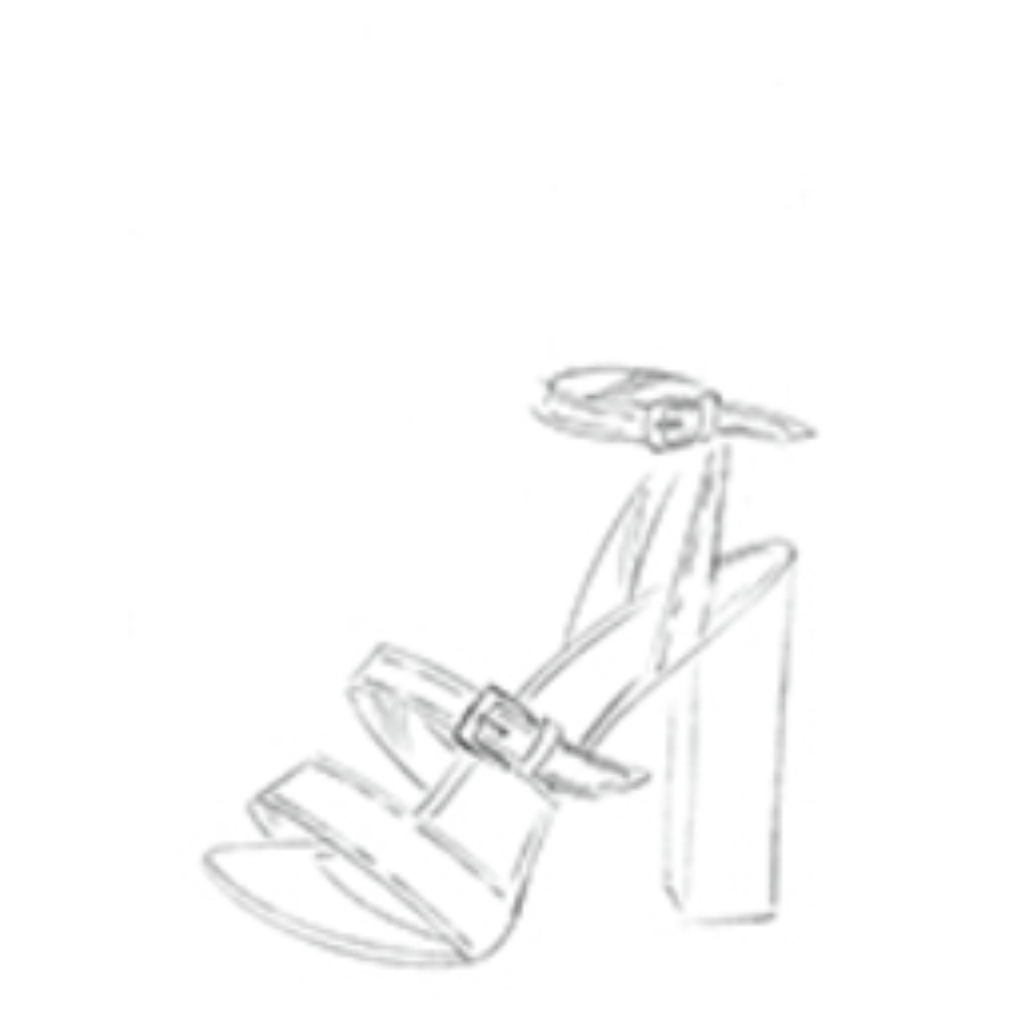 SANDAL - BIANCO-APPLE GREEN-N