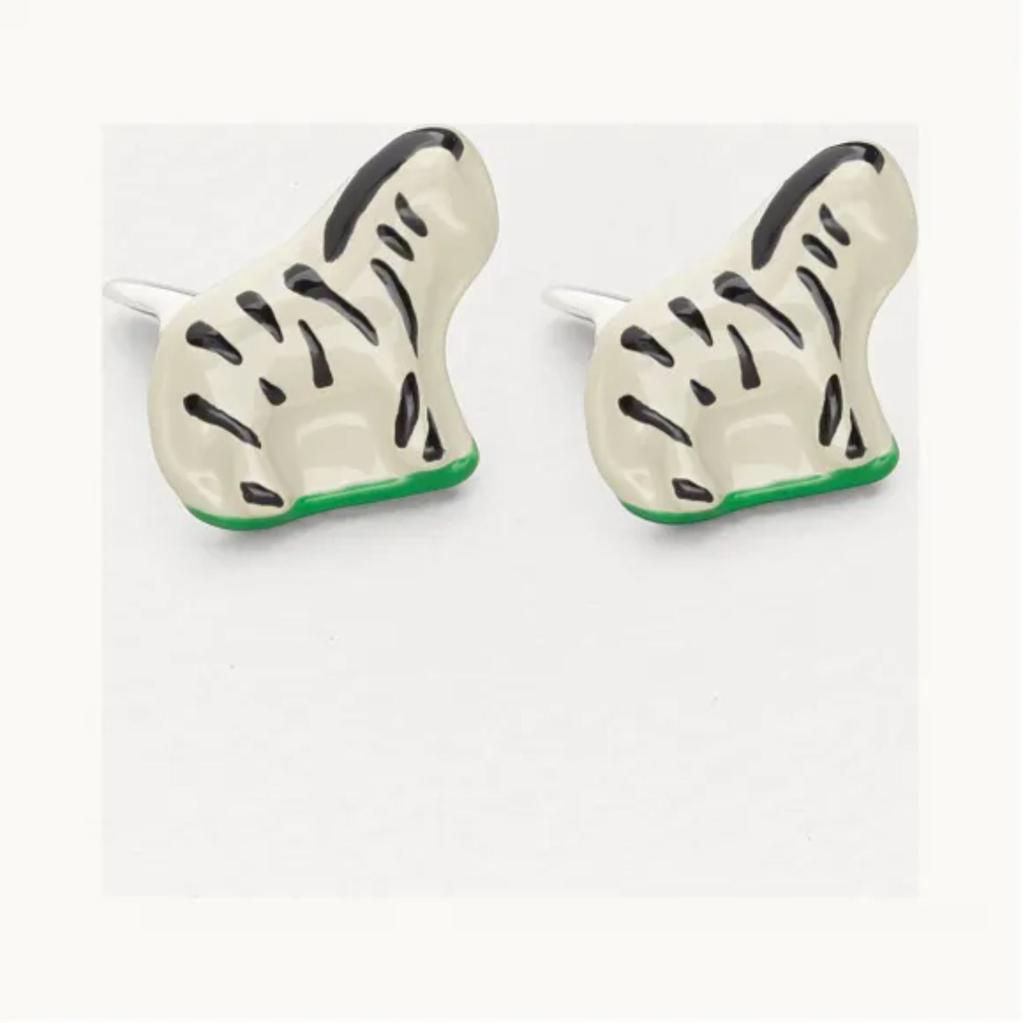 CUFFLINKS - PLASTER-NERO-GRASS