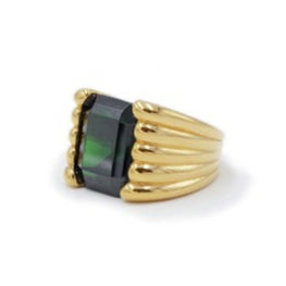 RINGS - EMERALD GREEN