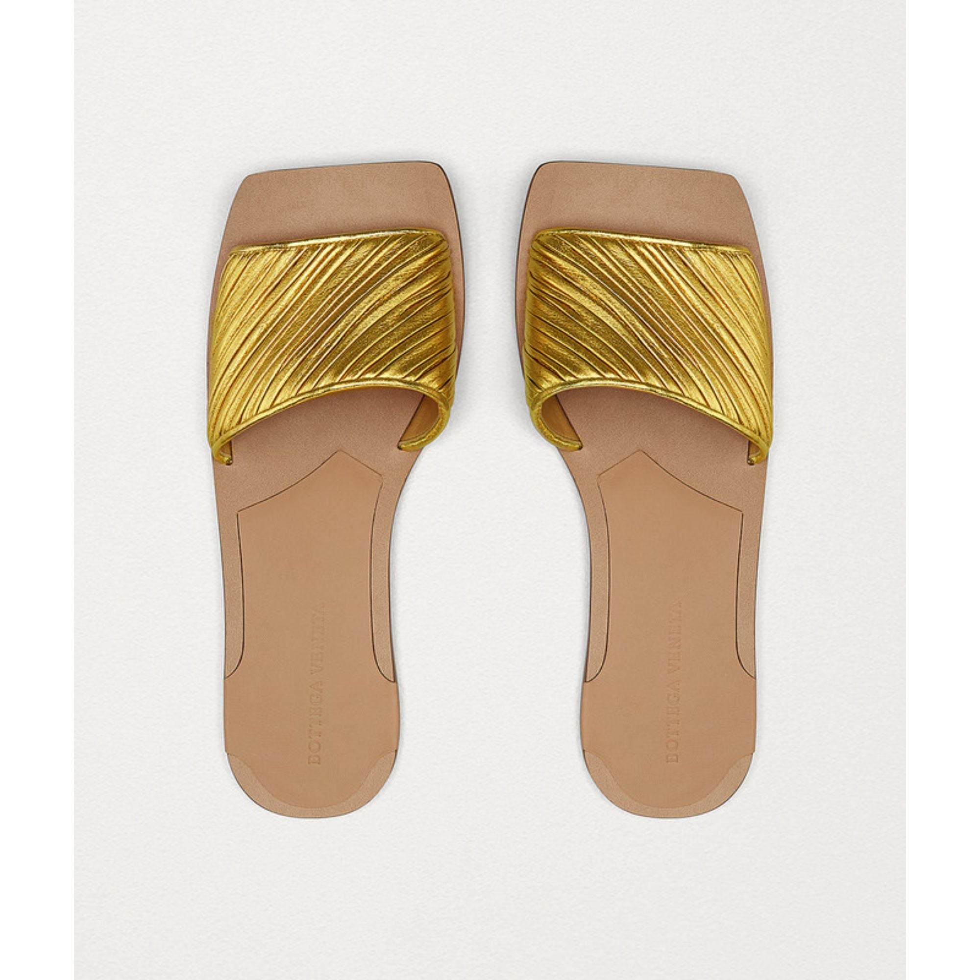 FLAT SANDAL - GOLD
