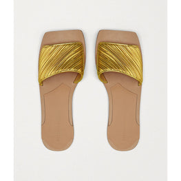 FLAT SANDAL - GOLD