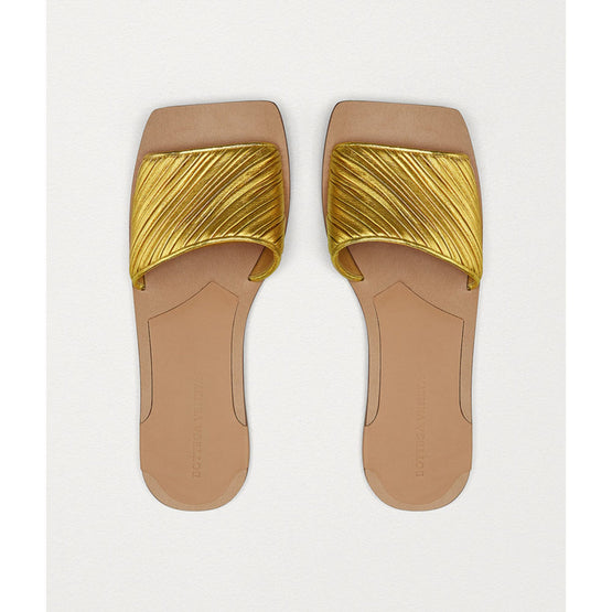 FLAT SANDAL - GOLD