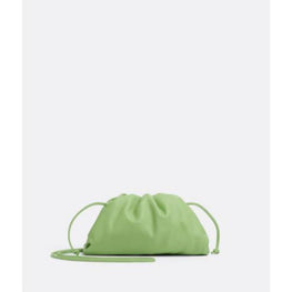 MINI POUCH - PISTACHIO-SILVER