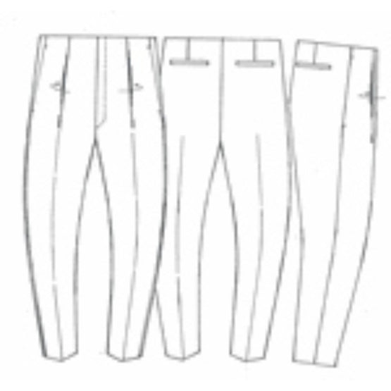 TROUSERS - CHARCOAL MELANGE