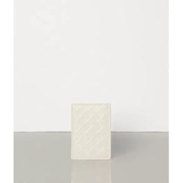 CARD HOLDER - BIANCO/BIANCO-SILVER