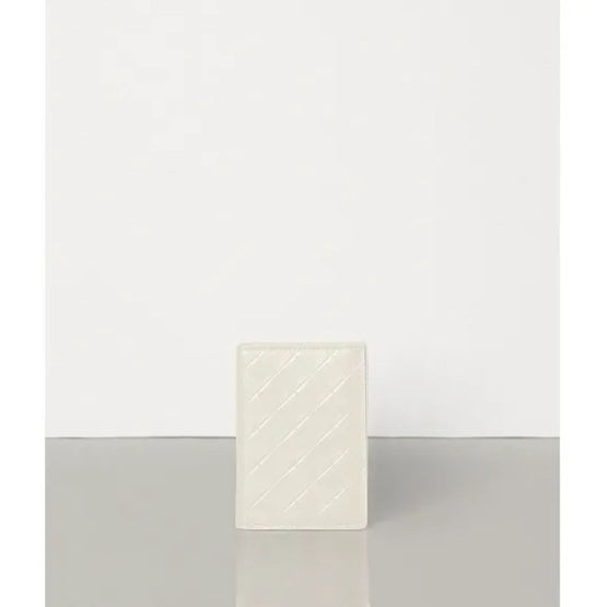 CARD HOLDER - BIANCO/BIANCO-SILVER