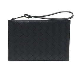 POUCH WITH WRISTLET - BLACK-NERO OPACO