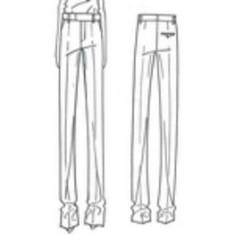 TROUSERS - BROWN MELANGE