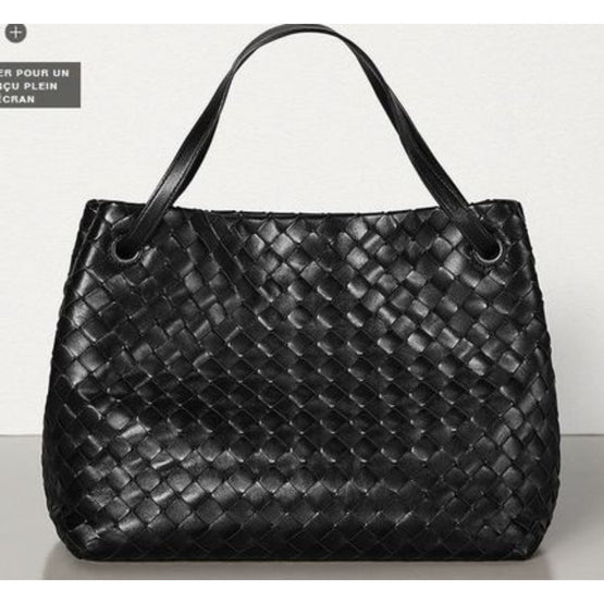 SHOULDER BAG - BIANCO/BIANCO-GOLD