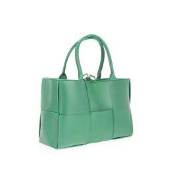 MEDIUM ARCO TOTE - RACING GREEN-GOLD
