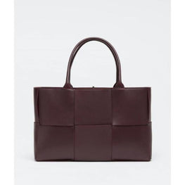 MEDIUM ARCO TOTE - GRAPE-GOLD