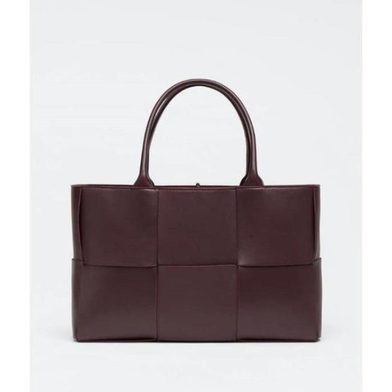 MEDIUM ARCO TOTE - GRAPE-GOLD