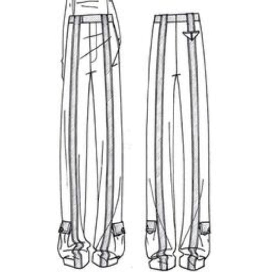TROUSERS - STRAW