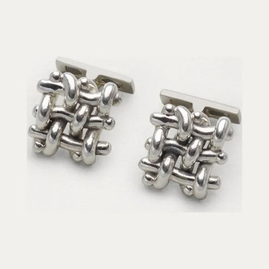 CUFFLINKS - ARGENTO ANTIQUE