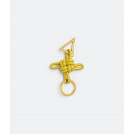 TRIANGLE DBL KNOT KEYRING - POLLEN-GOLD
