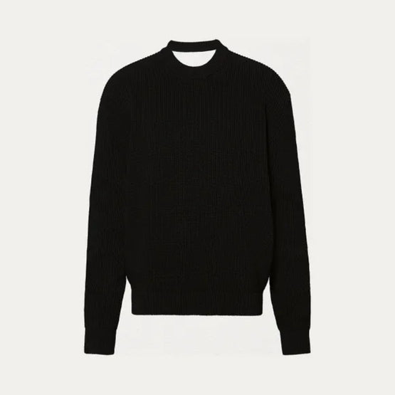 KNITWEAR - BLACK/BLACK