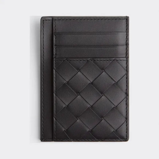 ZIPPED CC W/ BACK POCKET - BLACK-SILVER