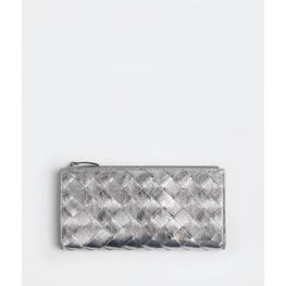 LARGE BIFOLD ZIP - SILVER-SILVER