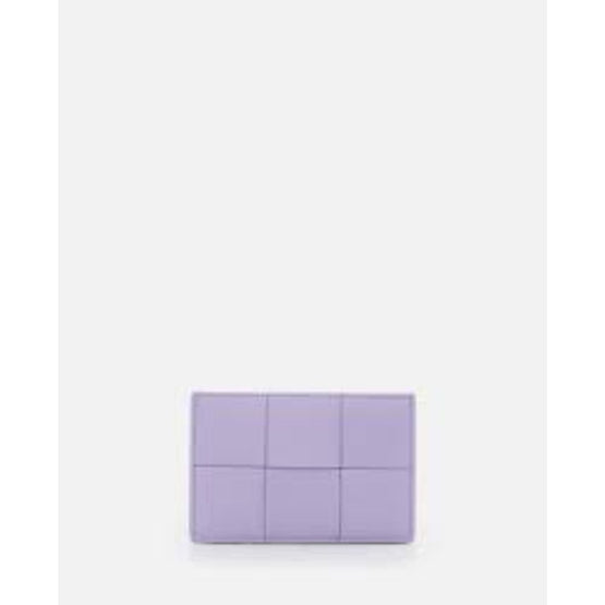 CREDIT CARD CASE - WISTERIA-GOLD