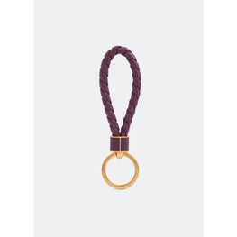 COAXIAL KEY RING - EGG PLANT-GOLD