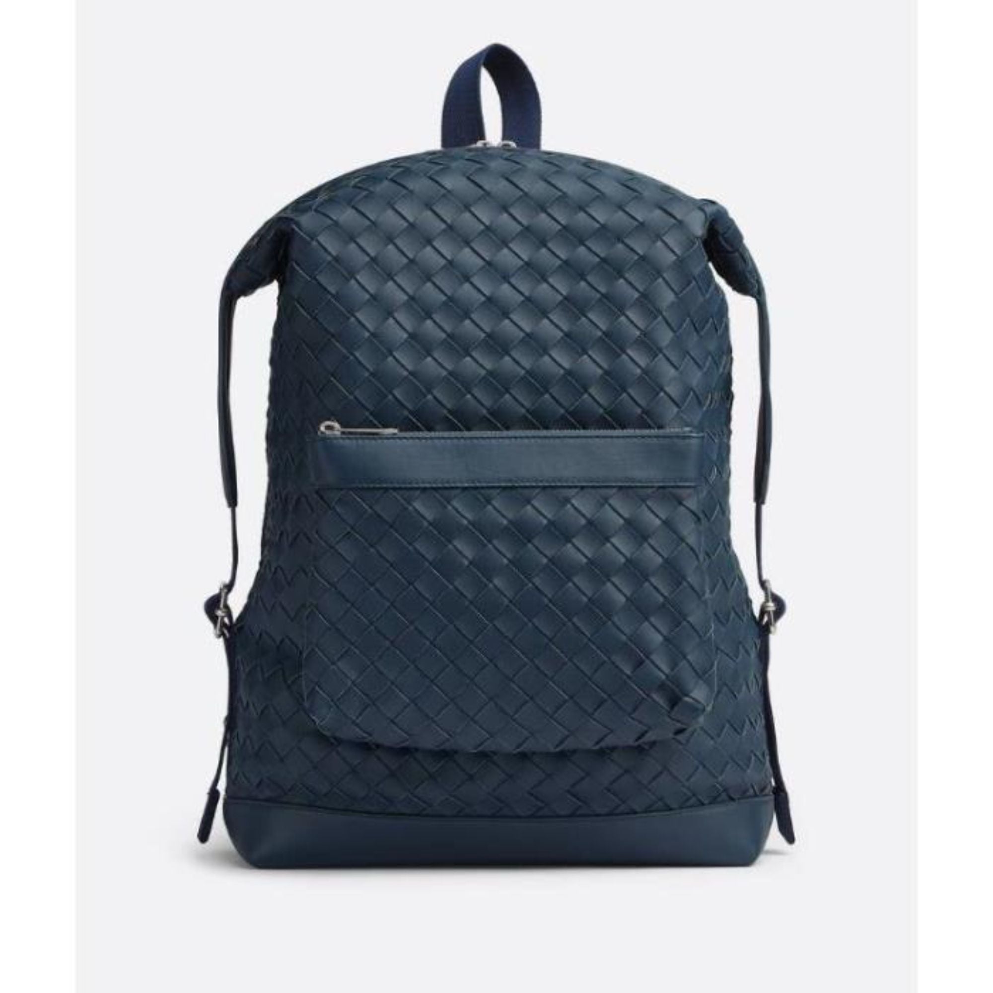 MEDIUM BACKPACK - DEEP BLUE-SILVER