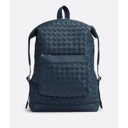 MEDIUM BACKPACK - DEEP BLUE-SILVER