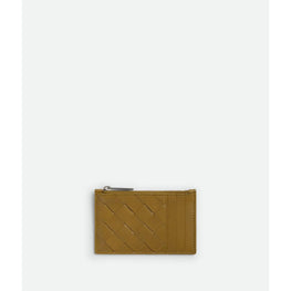 ZIPPED CARD CASE - ACORN-SILVER