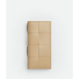 SLIM LONG WALLET - PORRIDGE-SILVER